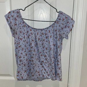 Floral Off the Shoulder Top